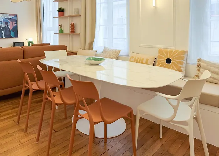 Montmartre Chic Luxury 3br 8pax Clim Paryż