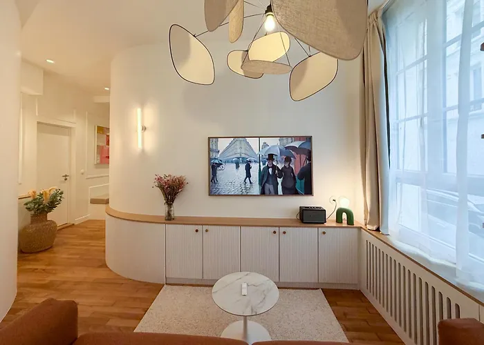 Montmartre Chic Luxury 3br 8pax Clim Apartament Paryż